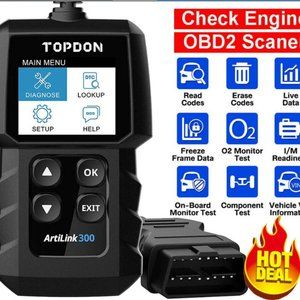 OBD Code Reader OBD2 Scanner Car Check Engine Fault Diagnostic Tool